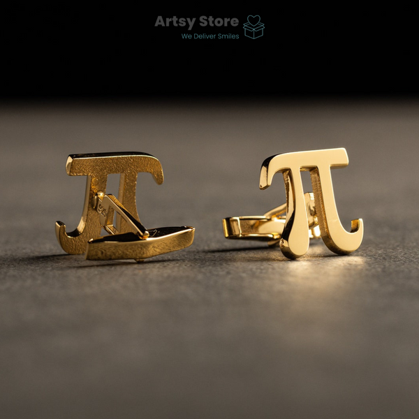 PI Symbol Cufflinks