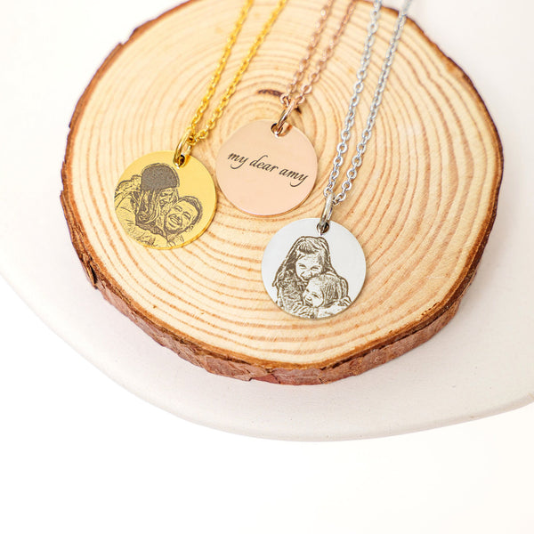 Photo Necklace by Artsy Store