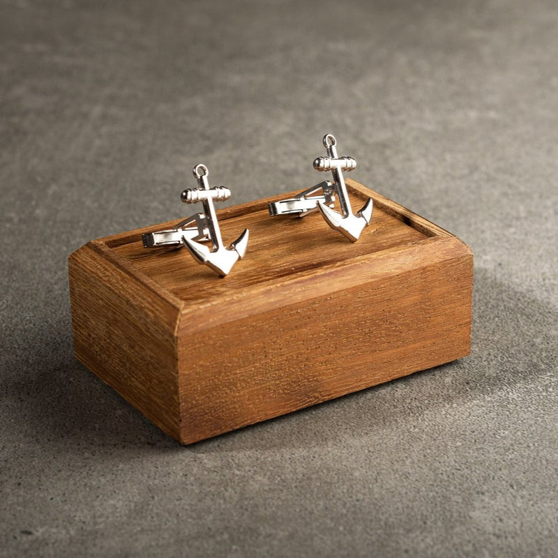 Anchor Cufflinks by Artsy Store