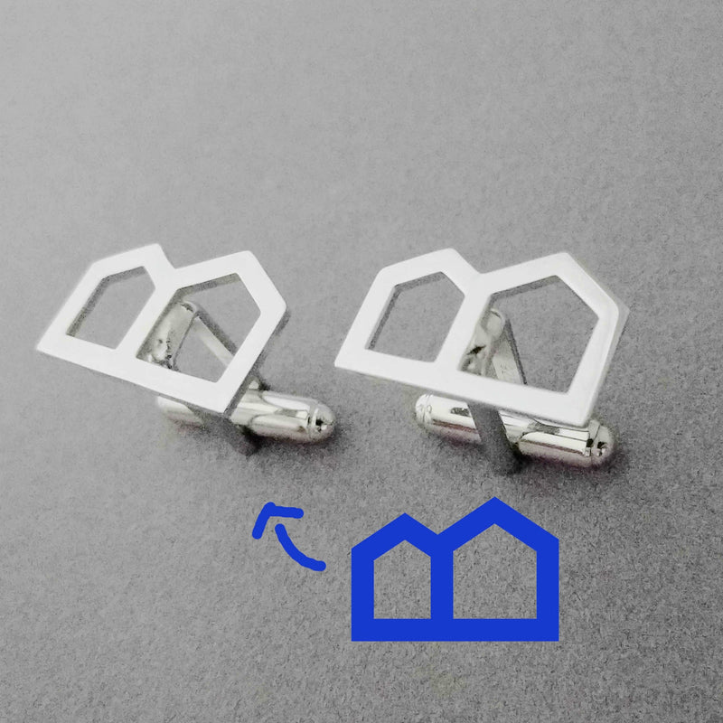 Personalized Company Logo Cufflinks