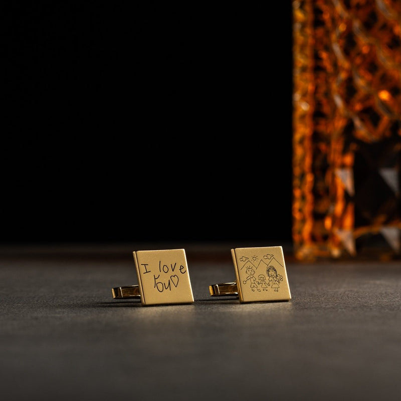 Actual Handwriting Cufflinks