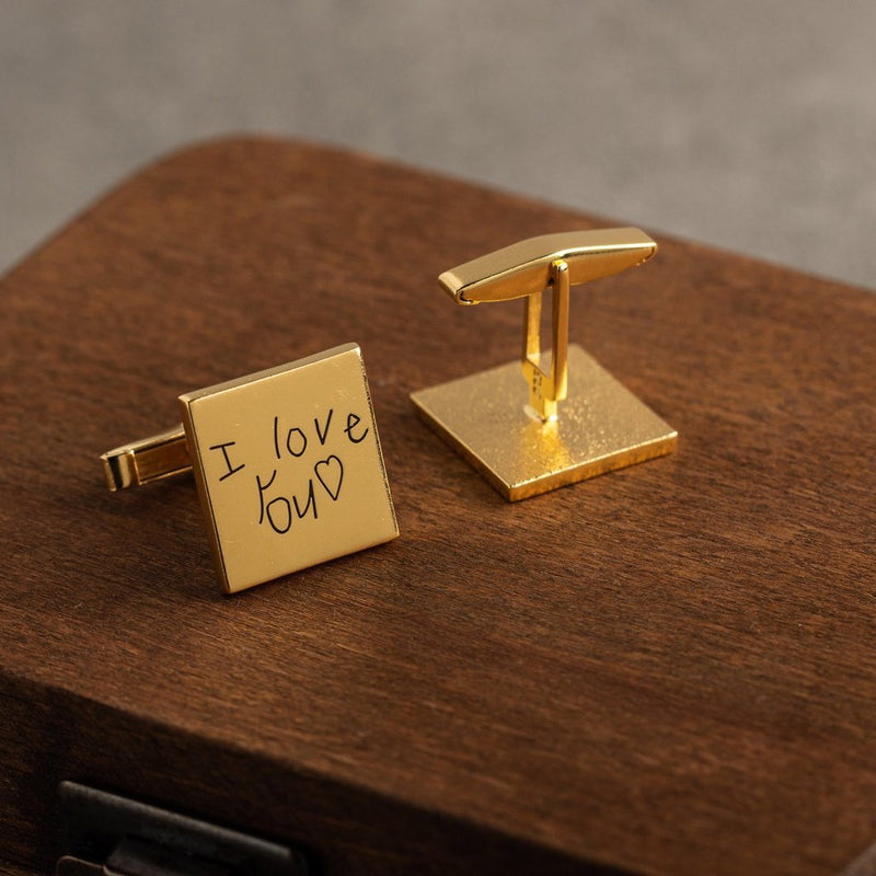 Actual Handwriting Cufflinks