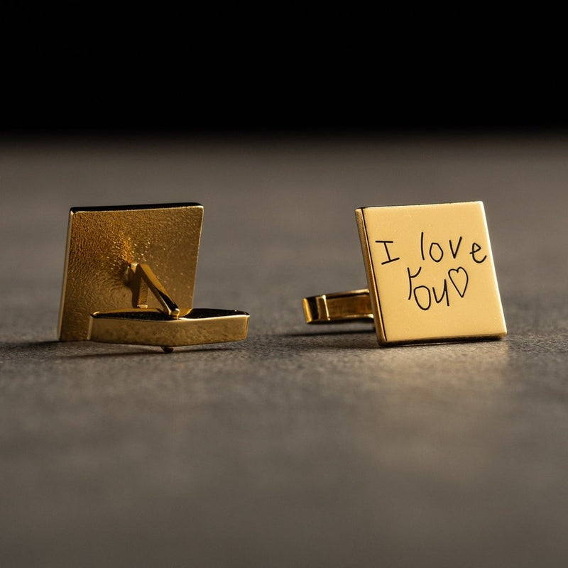 Actual Handwriting Cufflinks