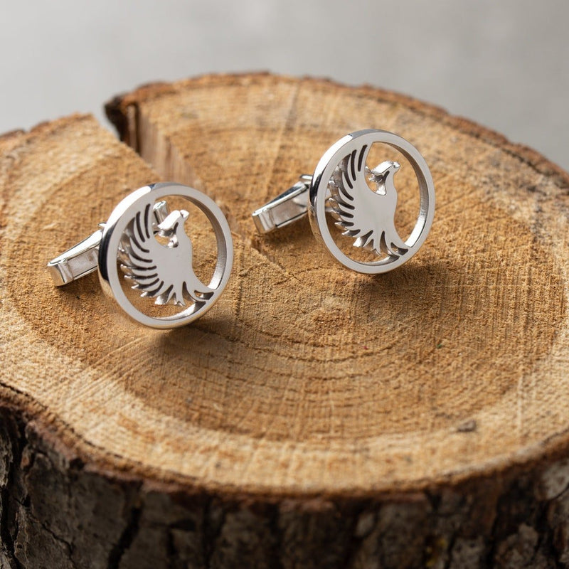 Phoenix Cufflinks by Artsy Store