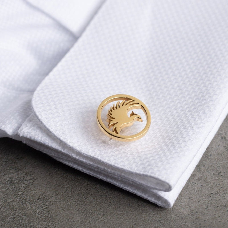 Phoenix Cufflinks by Artsy Store