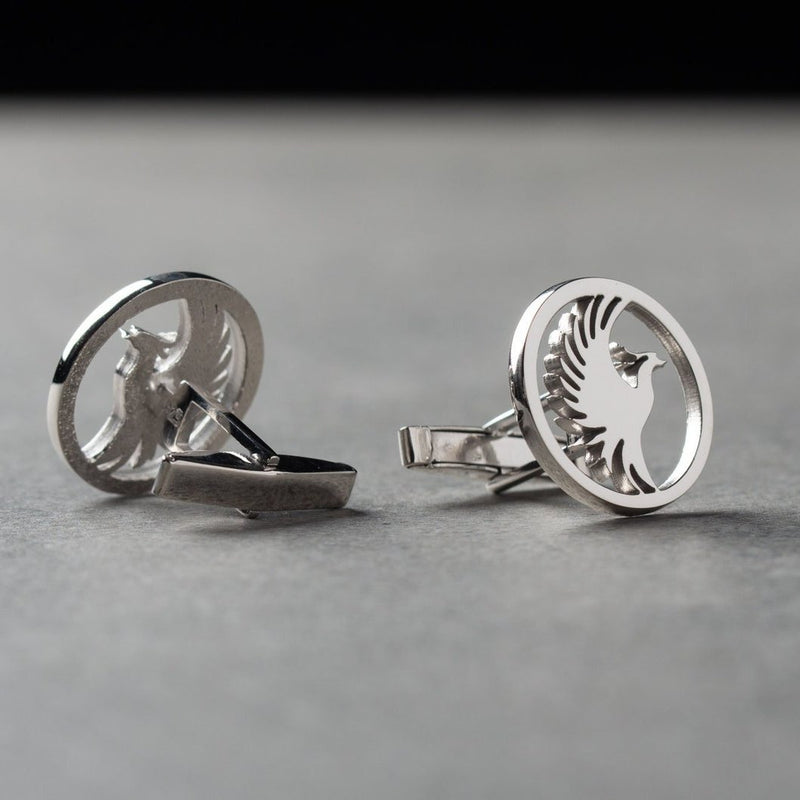 Phoenix Cufflinks by Artsy Store