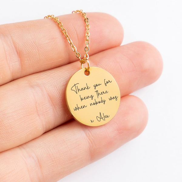 Personalised Message Necklace