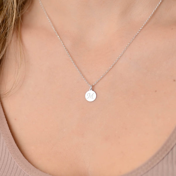 Simple Initial Necklace