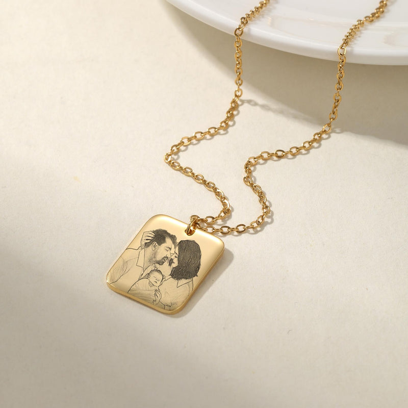 Custom Real Picture Necklace