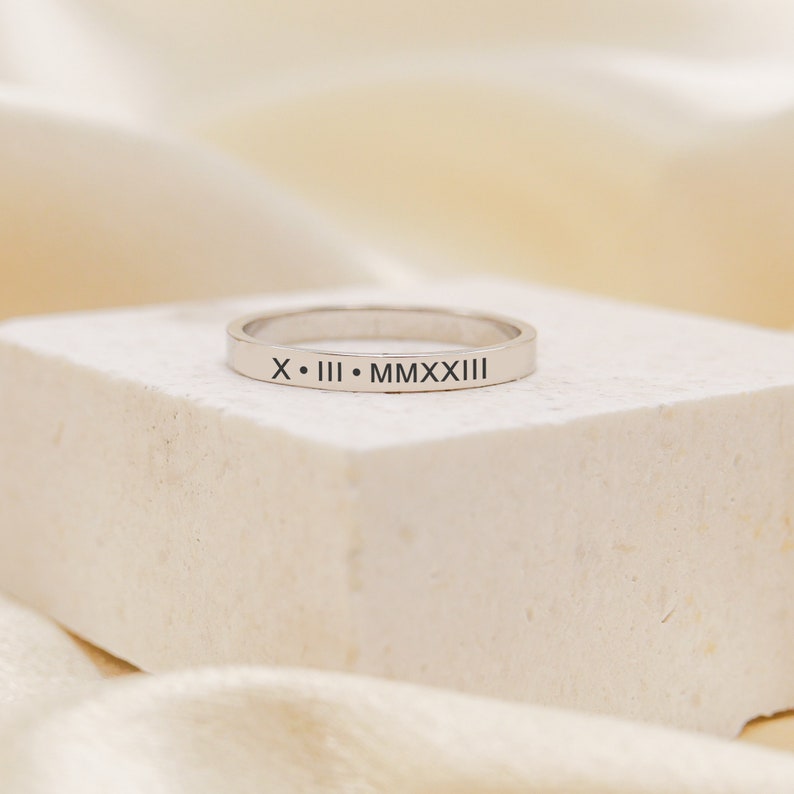 Minimalist Name Ring