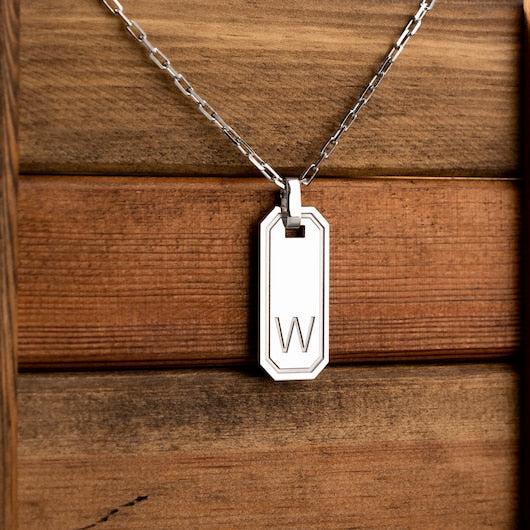 Men's Initial Necklaces by Artsy Store