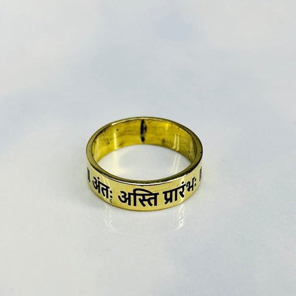 Hindi Custom Personalized Engraving Ring